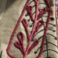 Leaf Pouch Detail